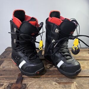 Burton Sapphire Snowboard Boots Imprint 3 Liner Black Red All Mountain Ride. 4